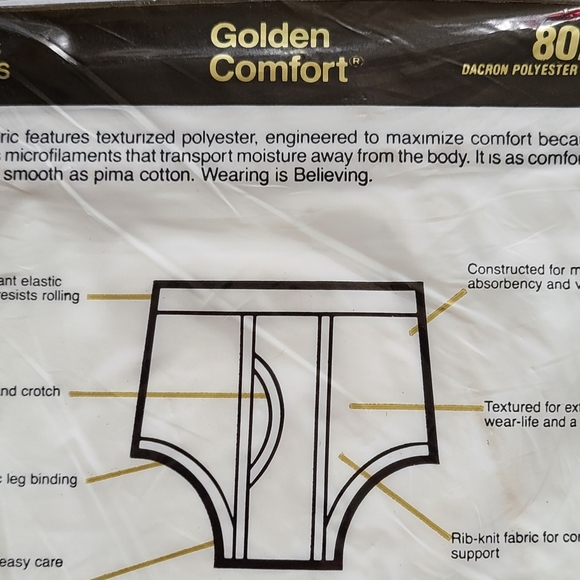 Sears Underwear & Socks Vintage Sears Full Cut Mens Briefs 3 Pack